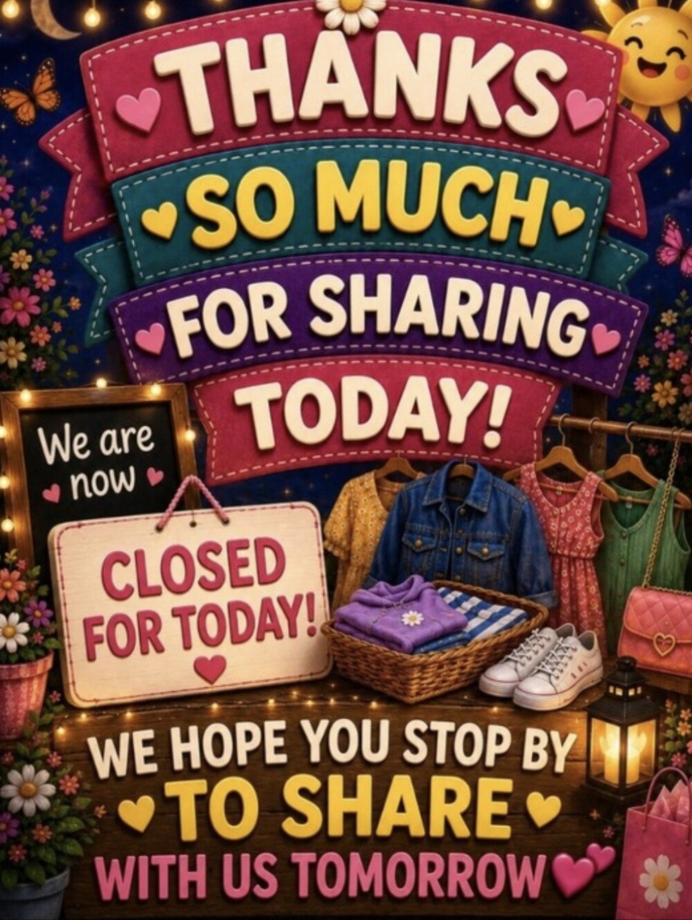 🚫 CLOSED 🚫WEDS 5/20 🌸 NEW WITH TAGS 🌸 SHARE 4